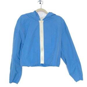 Prince Pickleball Women’s Capri Blue WindBreaker with Zipper Size L NWT